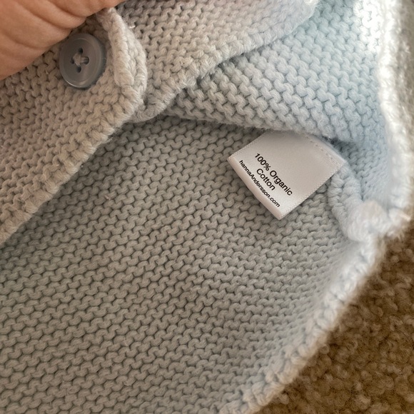 hanna anderson cotton cardigan sweater - Picture 5 of 5